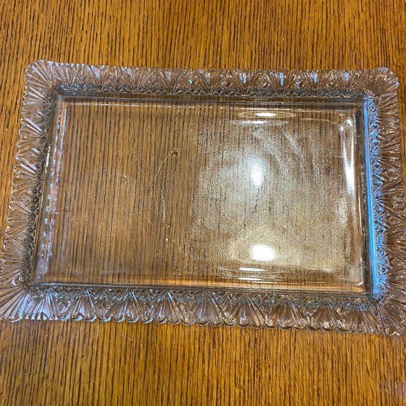Other - Vintage Glass Makeup Tray